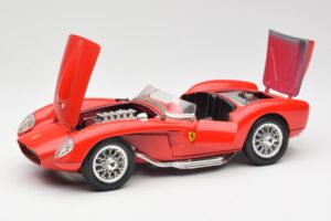 Ferrari 250 Testa Rossa Raudonas Bburago 1:18 3007 Metalas - nuotrauka 2 iš 8