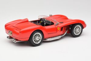Ferrari 250 Testa Rossa Raudonas Bburago 1:18 3007 Metalas - nuotrauka 3 iš 8