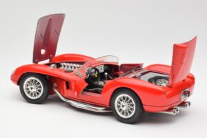 Ferrari 250 Testa Rossa Raudonas Bburago 1:18 3007 Metalas - nuotrauka 5 iš 8