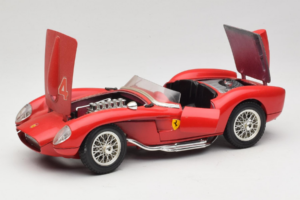Ferrari 250 Testa Rossa #4 Raudonas Replacement Box 1957 Bburago 1:18 3007-R6 Metalas - nuotrauka 2 iš 8