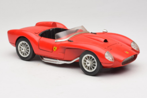 Ferrari 250 Testa Rossa Raudonas Replacement Box Bburago 1:18 3007-R2 Metalas - nuotrauka 6 iš 8