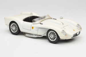 Ferrari 250 Testa Rossa Baltas Replacement Box Bburago 1:18 3007-R3 Metalas - nuotrauka 6 iš 8