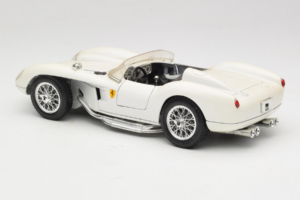 Ferrari 250 Testa Rossa Baltas Replacement Box Bburago 1:18 3007-R3 Metalas - nuotrauka 7 iš 8