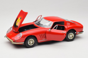 Ferrari 275 GTB/4 Raudonas Su Palme ant Dangčio ERTL 1:18 7483-P1 Metalas - nuotrauka 2 iš 8