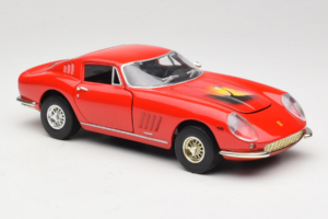 Ferrari 275 GTB/4 Raudonas Su Palme ant Dangčio ERTL 1:18 7483-P1 Metalas - nuotrauka 6 iš 8