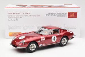 Ferrari 275 GTB/C #4 RAC Tourist Trophy 1966 CMC 1:18 M-213 Metalas - nuotrauka 6 iš 6