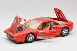 Ferrari 288 GTO #1 Raudonas 1984 Bburago 1:18 3027-P3 Metalas - nuotrauka 2 iš 8