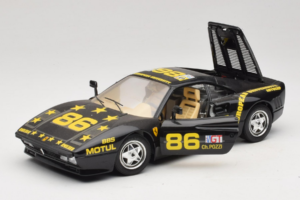 Ferrari 288 GTO #86 Juodas Riboto Leidimo 1984 Bburago 1:18 3027-B1 Metalas - nuotrauka 2 iš 8