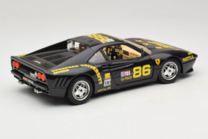 Ferrari 288 GTO #86 Juodas Riboto Leidimo 1984 Bburago 1:18 3027-B1 Metalas - nuotrauka 3 iš 8