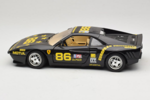 Ferrari 288 GTO #86 Juodas Riboto Leidimo 1984 Bburago 1:18 3027-B1 Metalas - nuotrauka 4 iš 8
