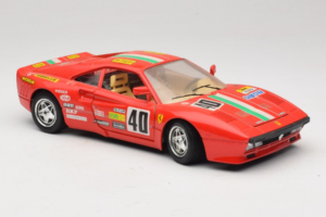 Ferrari 288 GTO Rally #40 Raudonas 1986 Bburago 1:18 3057-P1 Metalas - nuotrauka 6 iš 8