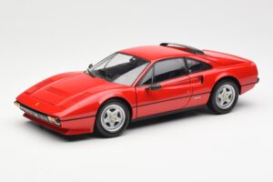 Ferrari 308 GTB Quattrovalvole Raudonas Kyosho 1:18 08182R Metalas