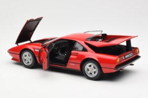 Ferrari 308 GTB Quattrovalvole Raudonas Kyosho 1:18 08182R Metalas - nuotrauka 5 iš 8