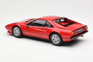 Ferrari 308 GTB Quattrovalvole Raudonas Kyosho 1:18 08182R Metalas - nuotrauka 7 iš 8