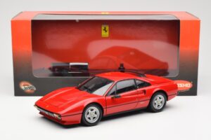 Ferrari 308 GTB Quattrovalvole Raudonas Kyosho 1:18 08182R Metalas - nuotrauka 8 iš 8