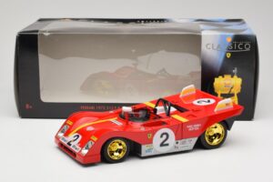 Ferrari 312 PB #2 Scuderia Ferrari World Sportscar Championship 1972 Shell 1:18 Shell001 Metalas - nuotrauka 8 iš 8