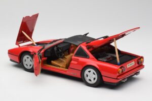 Ferrari 328 GTS Raudonas Anson 1:18 TY11078 Metalas - nuotrauka 5 iš 8