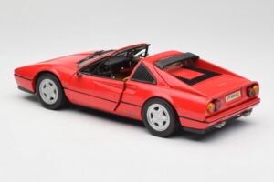 Ferrari 328 GTS Raudonas Anson 1:18 TY11078 Metalas - nuotrauka 7 iš 8