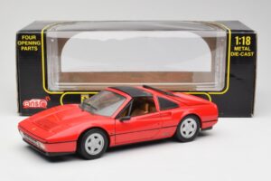 Ferrari 328 GTS Raudonas Anson 1:18 TY11078 Metalas - nuotrauka 8 iš 8