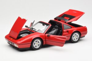 Ferrari 328 GTS Raudonas Kyosho 1:18 08185R Metalas - nuotrauka 2 iš 8