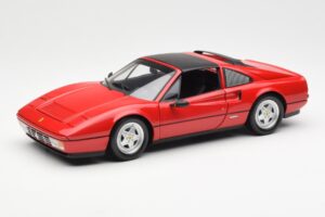 Ferrari 328 GTS Raudonas Kyosho 1:18 08185R Metalas
