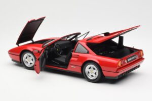 Ferrari 328 GTS Raudonas Kyosho 1:18 08185R Metalas - nuotrauka 5 iš 8
