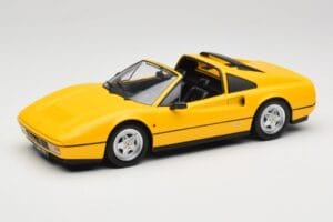 Ferrari 328 GTS Geltonas KK-Scale 1:18 KKDC180552 Metalas