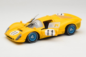 Ferrari 330 P4 #11 Geltonas Spa-Francorchamps 1967 Eagles Race 1:18 38007-Y1 Metalas - nuotrauka 2 iš 8