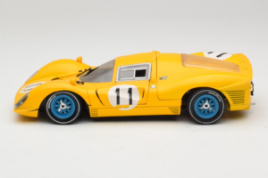 Ferrari 330 P4 #11 Geltonas Spa-Francorchamps 1967 Eagles Race 1:18 38007-Y1 Metalas - nuotrauka 4 iš 8