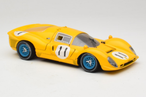 Ferrari 330 P4 #11 Geltonas Spa-Francorchamps 1967 Eagles Race 1:18 38007-Y1 Metalas - nuotrauka 6 iš 8