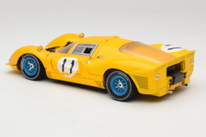 Ferrari 330 P4 #11 Geltonas Spa-Francorchamps 1967 Eagles Race 1:18 38007-Y1 Metalas - nuotrauka 7 iš 8