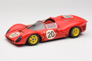 Ferrari 330 P4 #20 Raudonas 1967 Revell 1:18 48822-P1 Metalas