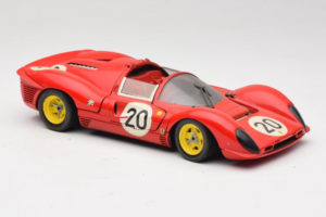 Ferrari 330 P4 #20 Raudonas 1967 Revell 1:18 48822-P1 Metalas - nuotrauka 6 iš 8