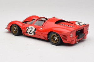 Ferrari 330 P4 #224 Raudonas 1967 Revell 1:18 48825-P2 Metalas - nuotrauka 6 iš 7