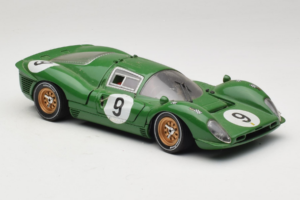 Ferrari 330 P4 #9 Žalias Spa-Francorchamps 1967 Eagles Race 1:18 41007 Metalas - nuotrauka 6 iš 8
