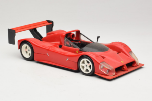 Ferrari 333 SP Raudonas Su Baltais Ratais Hot Wheels 1:18 29230 Metalas - nuotrauka 6 iš 8