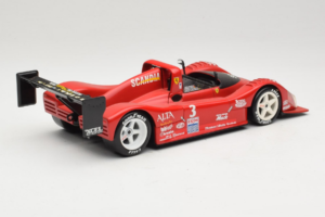 Ferrari 333 SP Scandia #3 Evans / Velez 2000 Hot Wheels 1:18 29230-P1 Metalas - nuotrauka 3 iš 8
