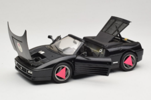 Ferrari 348 Spider Juodas Mira 1:18 6181 Metalas - nuotrauka 2 iš 8