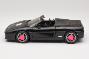 Ferrari 348 Spider Juodas Mira 1:18 6181 Metalas - nuotrauka 4 iš 8