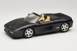 Ferrari 348 Spider Juodas Su Sidabriniais Ratais Mira 1:18 6918 Metalas