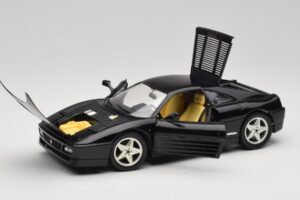 Ferrari 348 TB Juodas Mira 1:18 6101-R1 Metalas - nuotrauka 3 iš 8