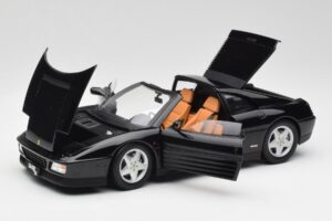 Ferrari 348 TS Juodas Hot Wheels 1:18 X5481 Metalas - nuotrauka 2 iš 8