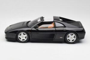 Ferrari 348 TS Juodas Hot Wheels 1:18 X5481 Metalas - nuotrauka 4 iš 8