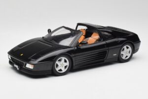 Ferrari 348 TS Juodas Hot Wheels 1:18 X5481 Metalas