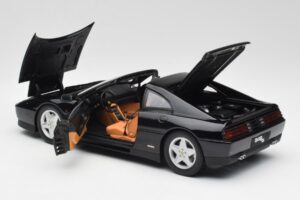 Ferrari 348 TS Juodas Hot Wheels 1:18 X5481 Metalas - nuotrauka 5 iš 8
