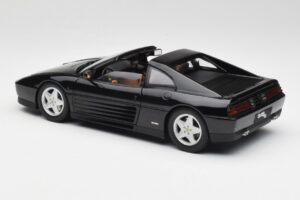 Ferrari 348 TS Juodas Hot Wheels 1:18 X5481 Metalas - nuotrauka 7 iš 8