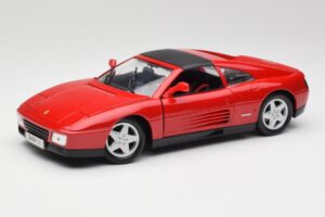 Ferrari 348 TS Raudonas Maisto 1:18 52119 Metalas
