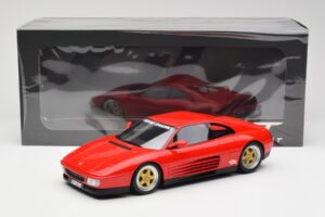 Ferrari 348 Twin Turbo Koenig Special Raudonas GT Spirit 1:18 GT472 Derva - nuotrauka 6 iš 6