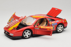 Ferrari 348 TB #5 Monroe Raudonas 1989 Bburago 1:18 3039-M1 Metalas - nuotrauka 2 iš 8