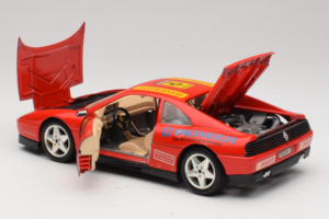Ferrari 348tb Pirelli Raudonas Bburago 1:18 3039-P2 Metalas - nuotrauka 5 iš 8